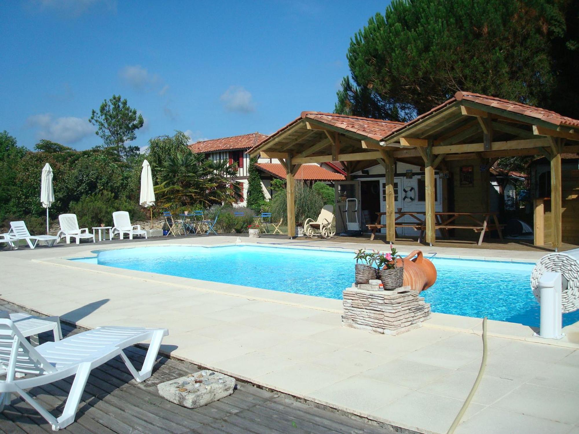 Hotel Le Gahoun Castets Exterior foto